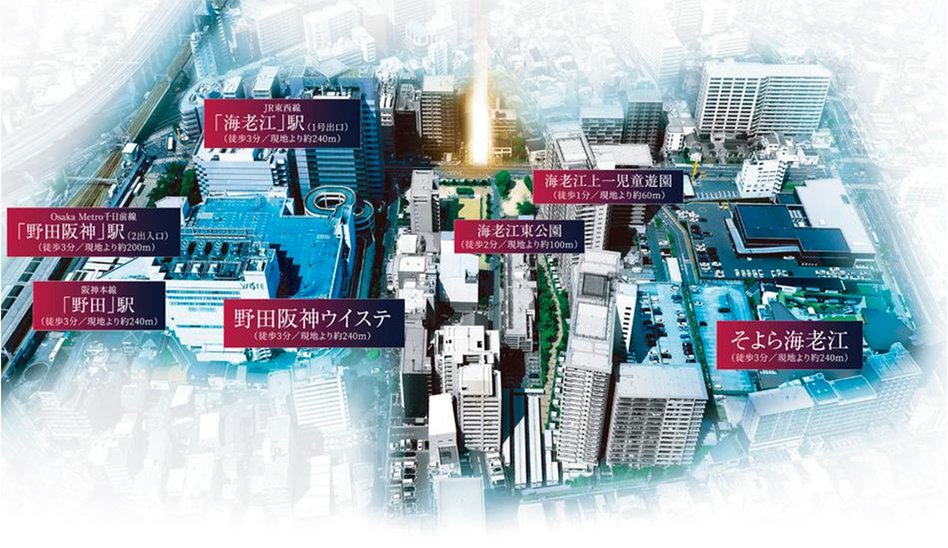 FUKUSHIMA ALL IN ONE PROJECTの周辺環境の特徴画像