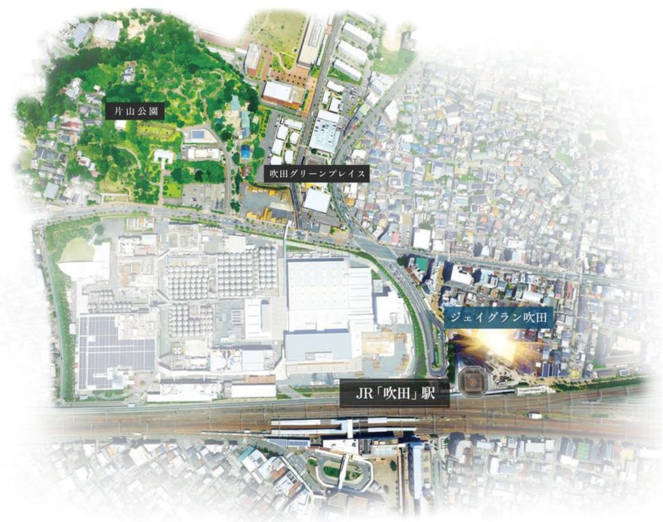 ジェイグラン吹田の建物の特徴画像