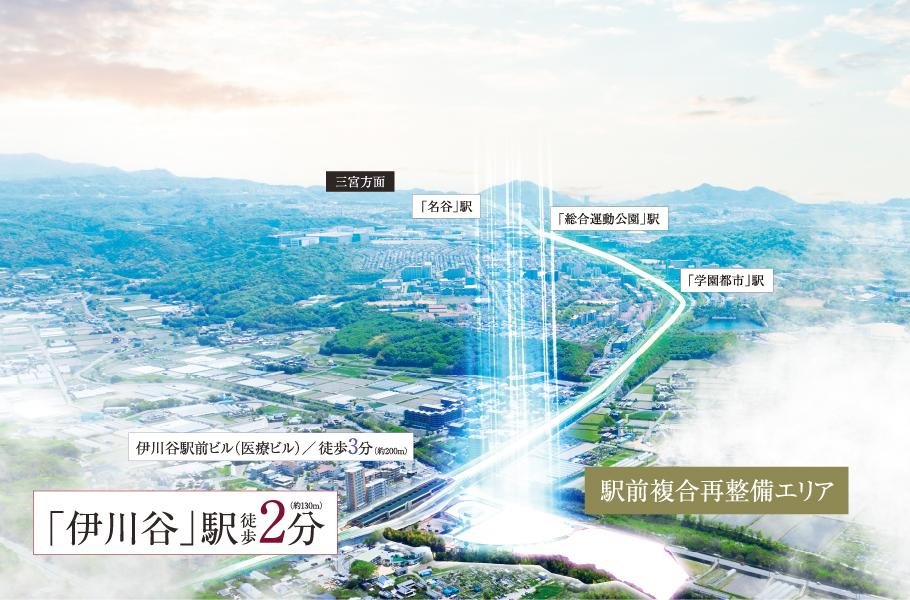 アルファステイツ伊川谷駅前の取材レポート画像