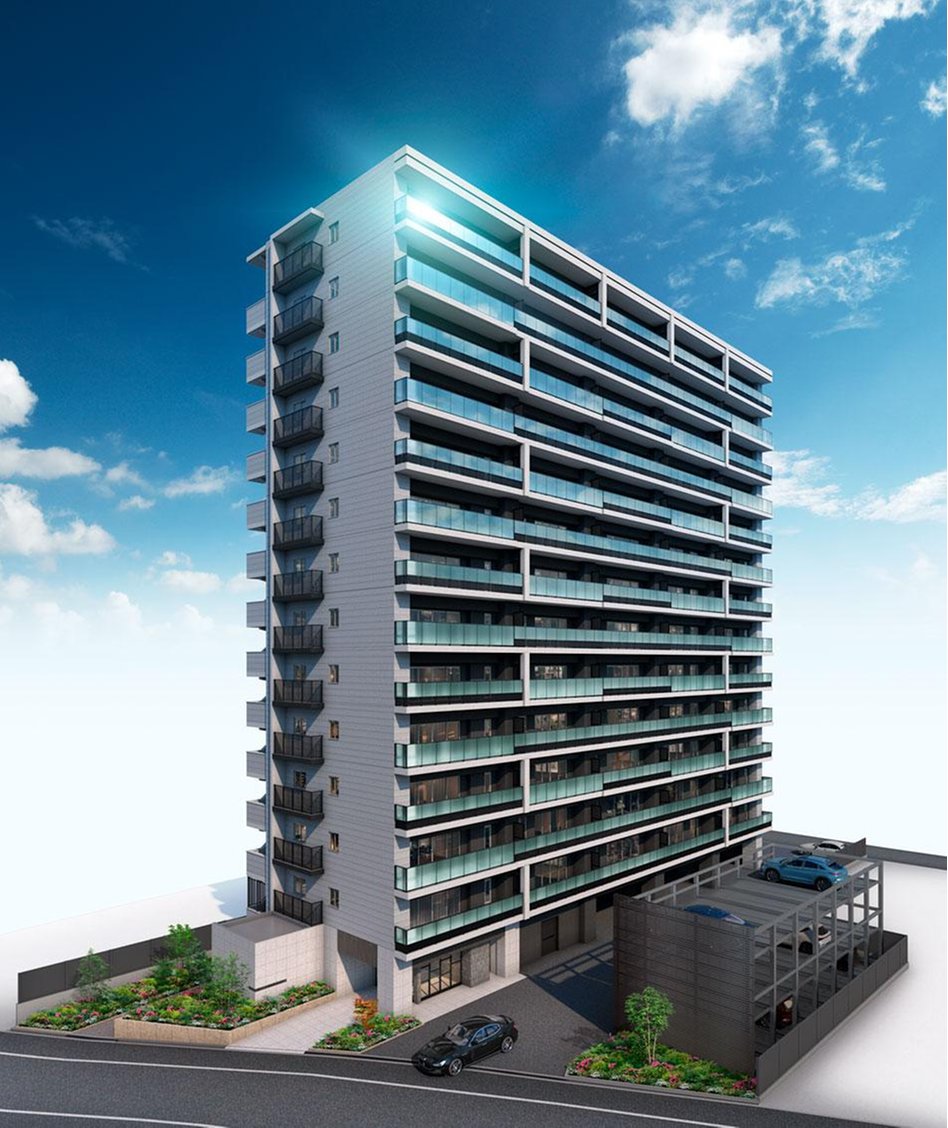 グランアッシュ住吉万代東REVEの建物の特徴画像