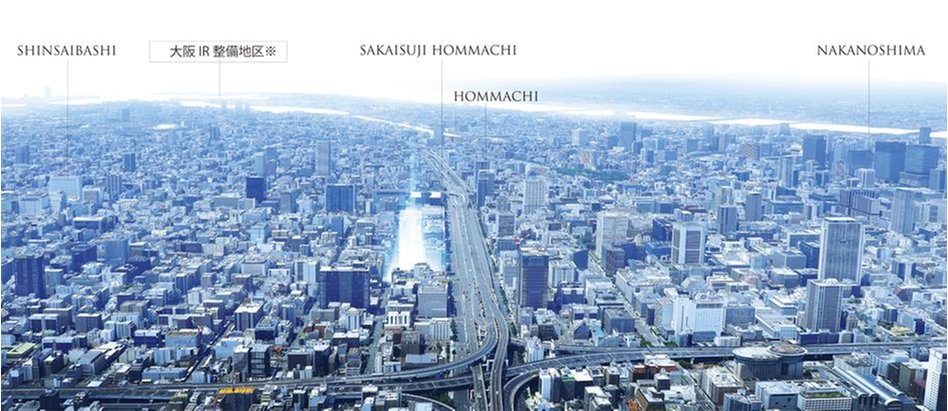 ローレルタワー堺筋本町の周辺環境の特徴画像