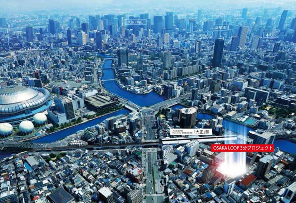 OSAKA LOOP 3分プロジェクトの建物の特徴画像