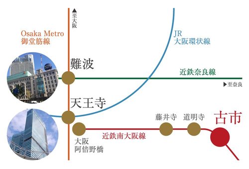 現地案内図