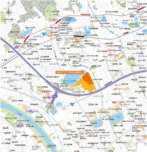 交通アクセス図