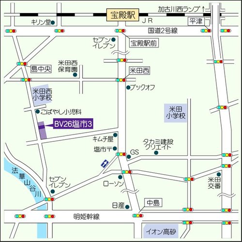 現地案内図