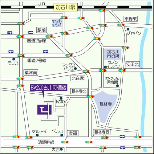 現地案内図