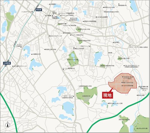 現地案内図