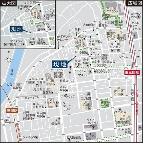 交通アクセス図