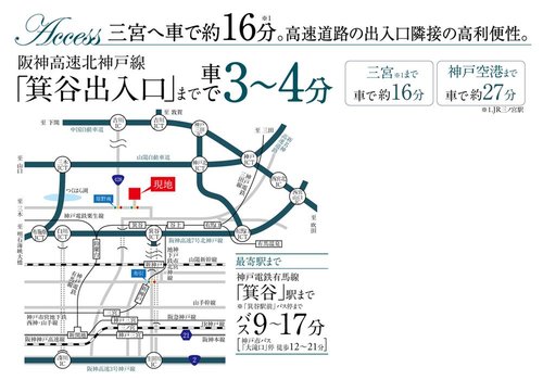 交通アクセス図
