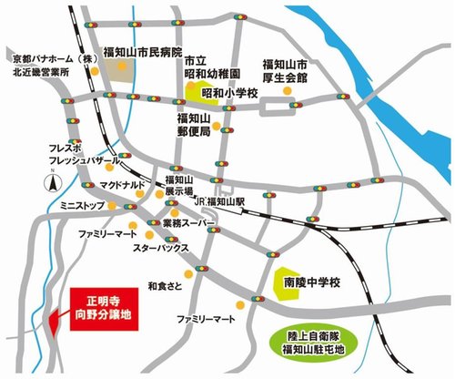 現地案内図