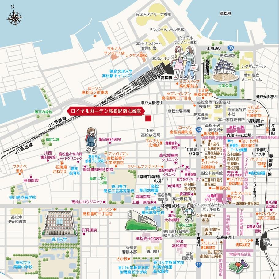 ロイヤルガーデン高松駅南弐番館の取材レポート画像