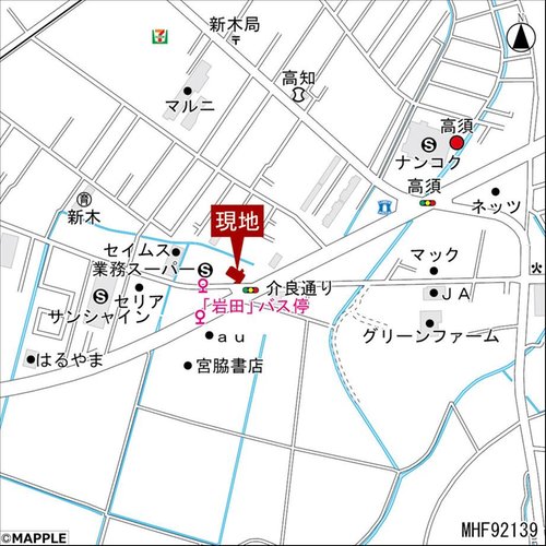 現地案内図