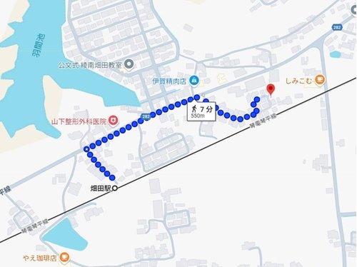交通アクセス図