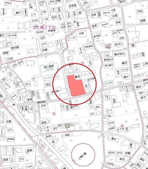 現地案内図