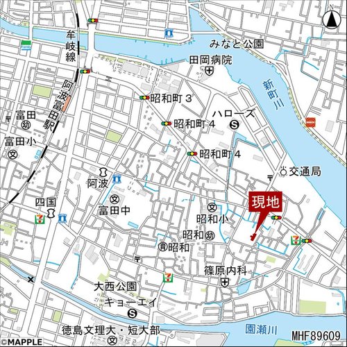 現地案内図