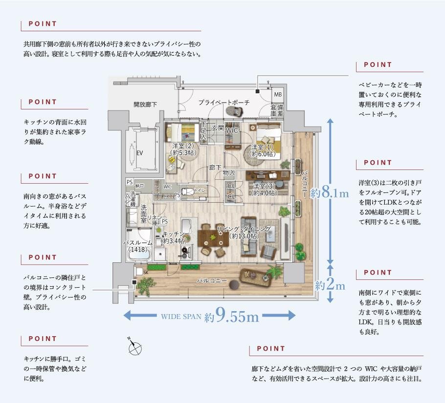 ソシオ三篠北町の取材レポート画像