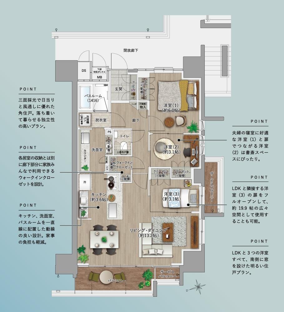 ソシオコート大手町の取材レポート画像
