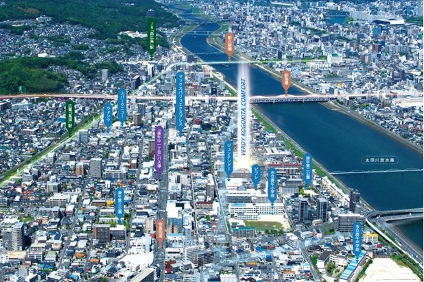 ヴェルディ庚午北コンフォートの周辺環境の特徴画像