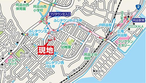 現地案内図
