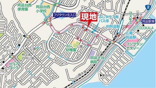 現地案内図