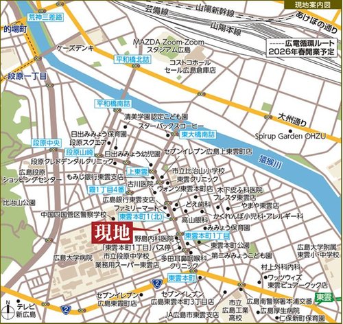 現地案内図
