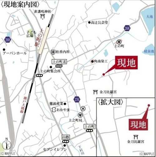 現地案内図