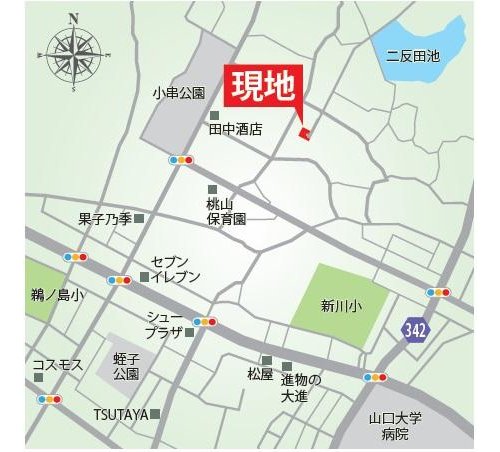 現地案内図