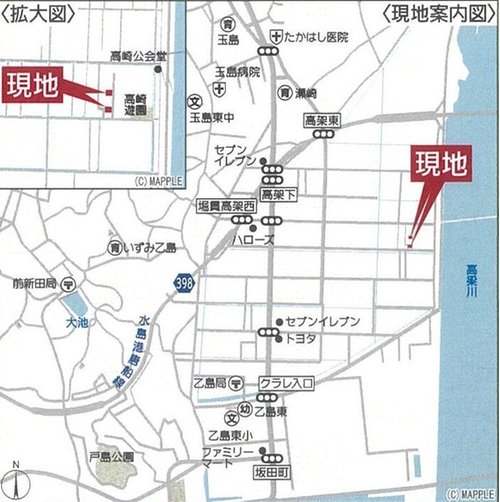 現地案内図