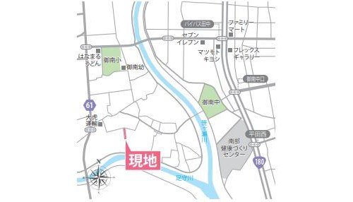 現地案内図