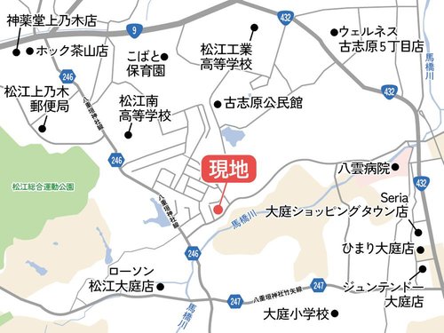 現地案内図