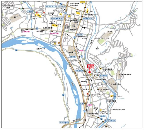 現地案内図