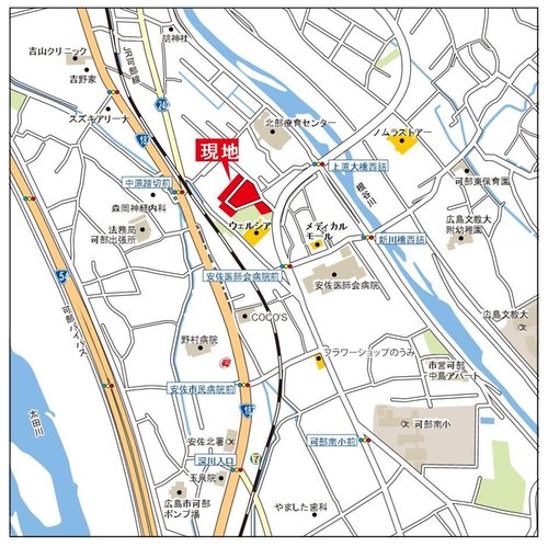 現地案内図
