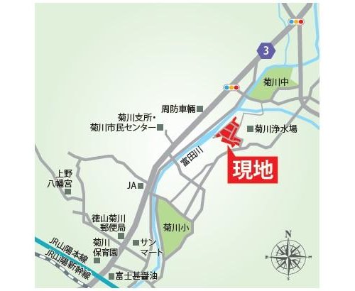 現地案内図