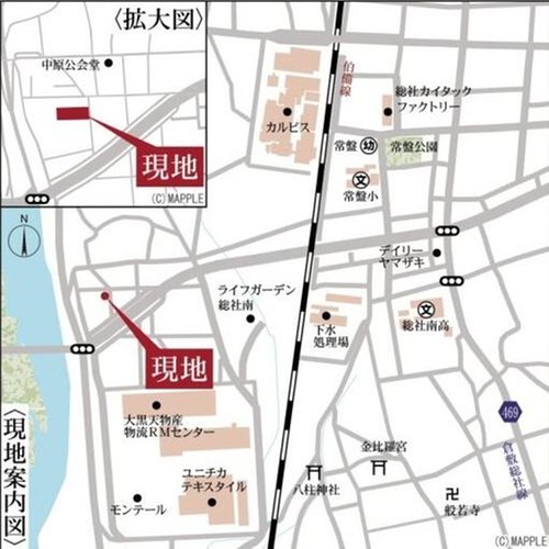 現地案内図