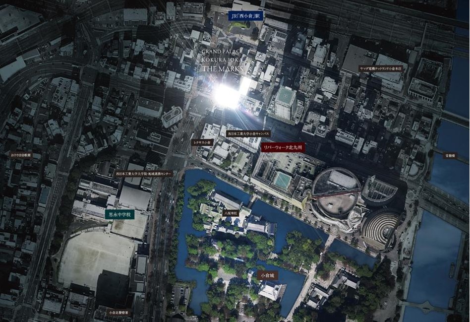 グランドパレス小倉城下 ザ・マークスの建物の特徴画像