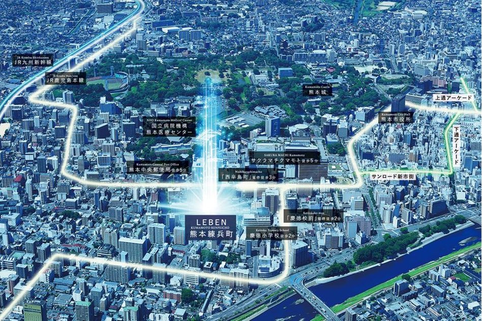 レーベン熊本練兵町の建物の特徴画像