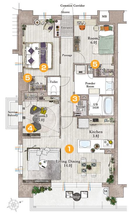 ジェイグラン六本松レジデンスの取材レポート画像