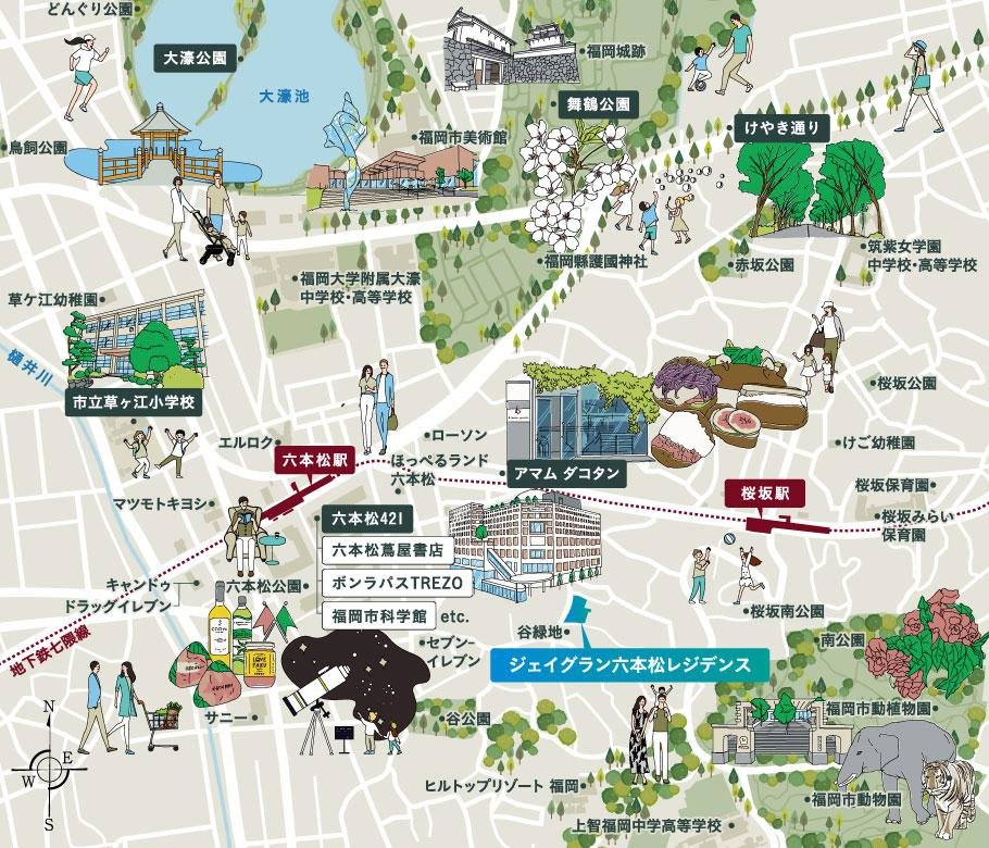 ジェイグラン六本松レジデンスの取材レポート画像