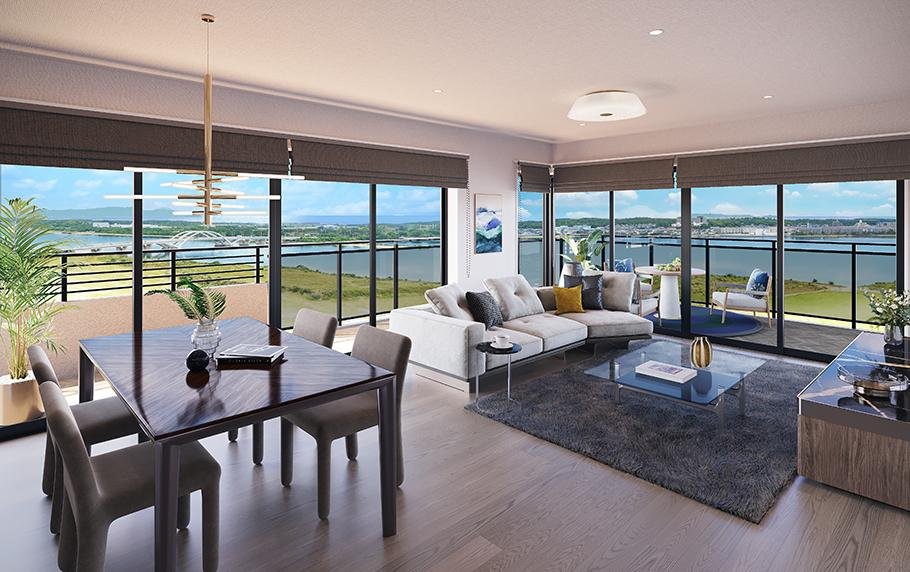 アイランドシティ　ザ・ガーデンの取材レポート画像