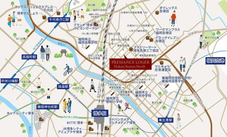 プレサンス ロジェ 博多STATION NORTHの取材レポート画像