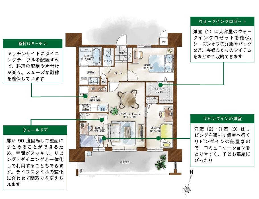 エンクレストガーデン福岡の取材レポート画像