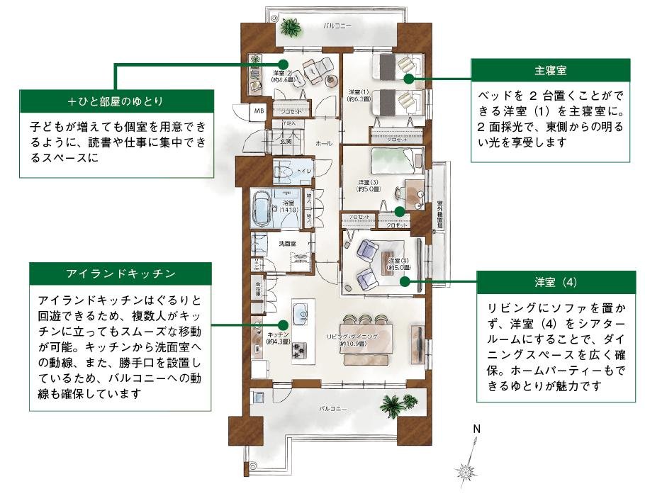 エンクレストガーデン福岡の取材レポート画像