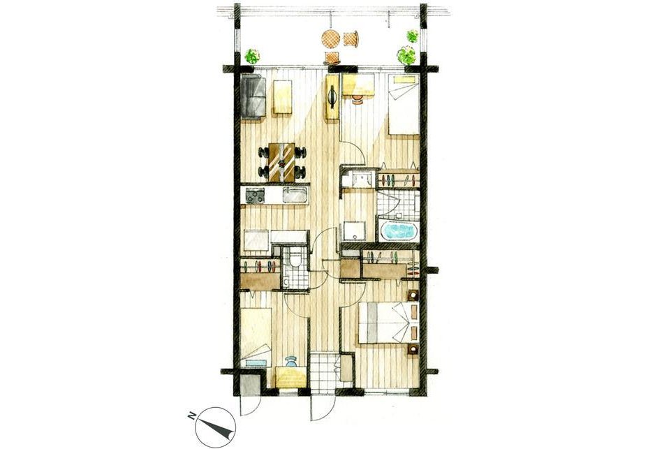 大成キングスマンション リゾートテラス宜野座シエロの室内の特徴画像