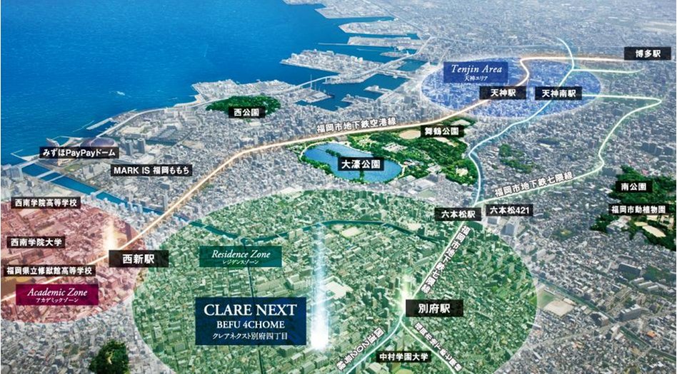 クレアネクスト別府四丁目の建物の特徴画像