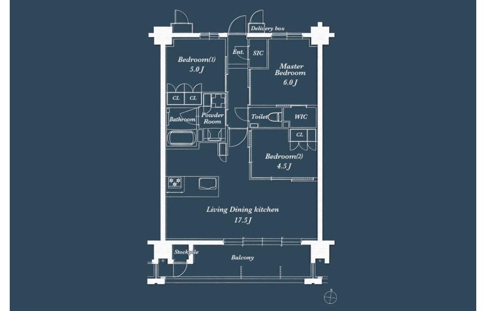 クレアネクスト別府四丁目の室内の特徴画像