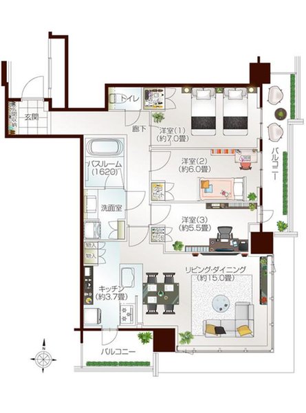 ライオンズタワー新大工町の取材レポート画像