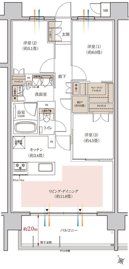 リビオシティ小倉中井 ウエストコートの取材レポート画像
