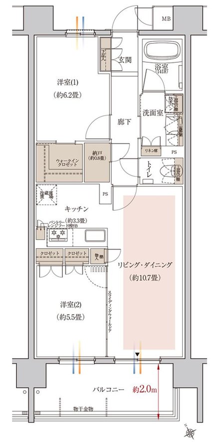 リビオシティ小倉中井 ウエストコートの取材レポート画像