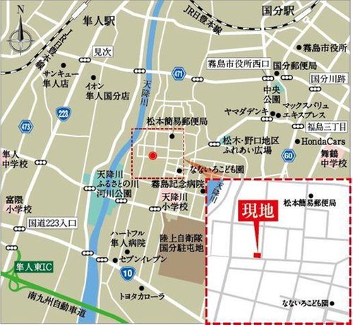 現地案内図