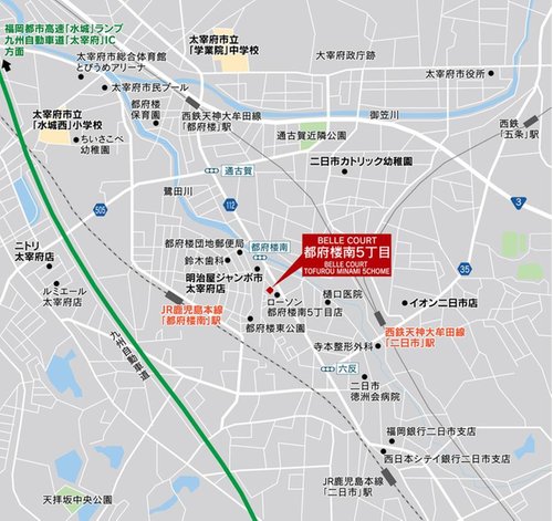 現地案内図
